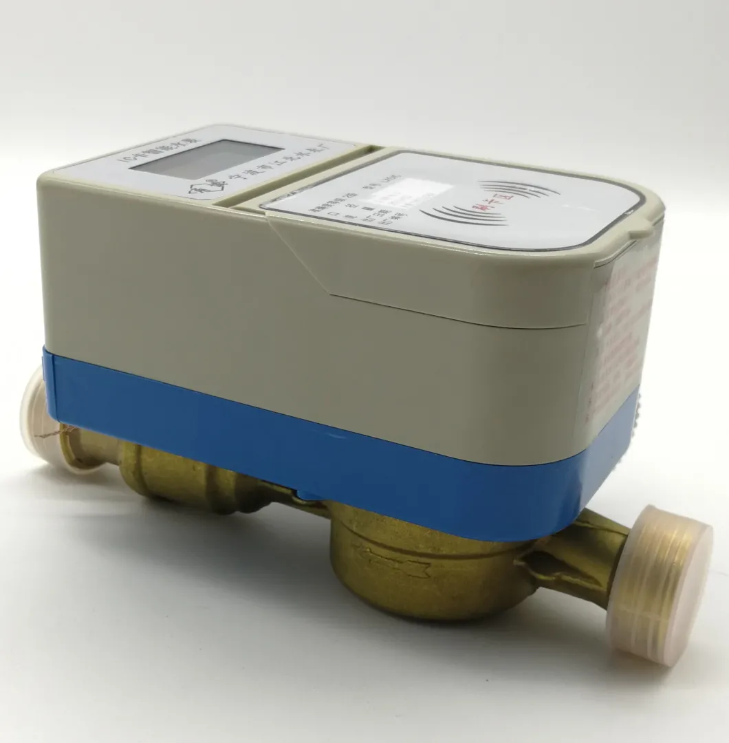 RF Card Prepayment Intelligent Water Meter Single Jet Dry Type