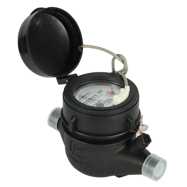 Medidor de agua de salida de pulsos