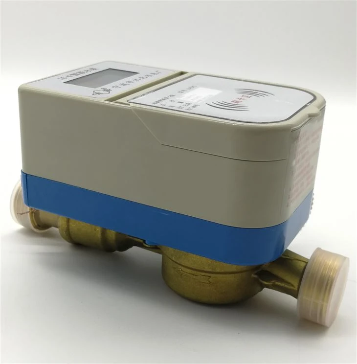 Medidor de agua de prepago de un solo chorro